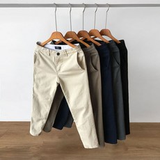 [황제패밀리] 남자 사계절 스판 밴딩 빅사이즈 일자 면바지