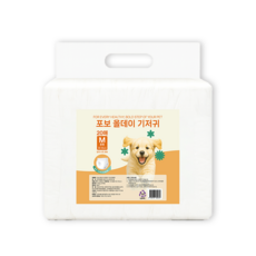 포보 강아지기저귀 수컷 암컷 공용 노견, 1세트, 20개입, 중형