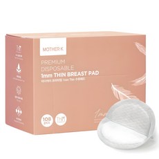 마더케이 1mm 씬 일반형 수유패드, 108개입, 1개