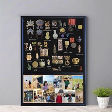 보드판 탁상용 칠판 인테리어 메모 카페 학교 자석판, 코르크보드-블랙보드투톤-블랙