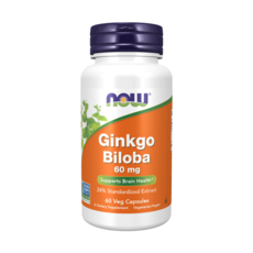 나우푸드 징코 빌로바 60mg 베지 캡슐 비건