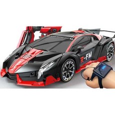 원격 무선 조종 자동차 손착용 RC카 키덜트 제스쳐, 2. 38cm 무광 블루 3배터리, 1개