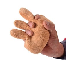 뇌졸중 편마비 손가락 회복 뇌경색 운동기 장비 마사지 경직 운동 주먹, 3. 세손가락-라이트브라운 색상사진참조