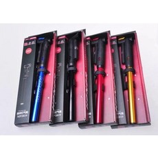 HONOR歐耐 鋁合金打氣筒 便攜帶軟管 帶氣壓表 自行車【坤騰國際】, 1個, 金色