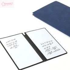 서락 휴대용 화이트보드 노트(네이비) 깔끔한