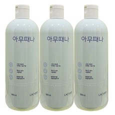 라끄베르 아무때나 때필링, 3개, 500ml