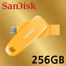 샌디스크 USB 메모리 Phone Drive C타입 OTG 3.2 USB OTG C6 옐로우, 1개, 256GB