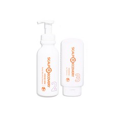 髮基因 乾性頭皮洗髮護髮組(修護洗髮水慕斯500ml*1+冰鎮護理素500ml*1)官方直送, 1組