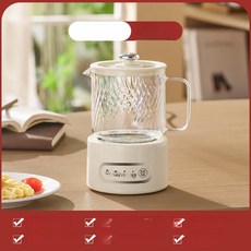 미니 전기 온수기 소형 가정용 온도조절 전기차포트, 600ml 스마트 기본판 8시간자동보온, 기본 색상