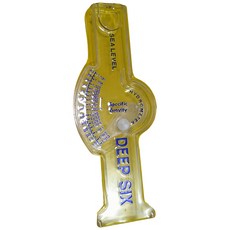 DEEP SIX 海水比重計 水族箱鹽度測量工具, 1個, 1ml
