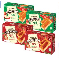 후렌치파이딸기192g 사과192g 2+2 후렌치파이딸기192g 사과192g 2+2, 4세트, 192g