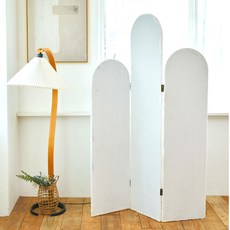 앤스갤러리 전시 이동식 접이식 파티션 가림막파티션 칸막이 아치형 벽보드, 솜사탕 크림