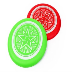 히히힛 소프트 플라잉 야광 원반 공원던지기놀이원반, 레드