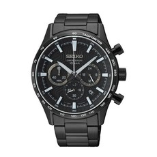 SEIKO 精工 潮流經典三眼計時腕錶 SSB415P1