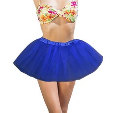 여성용 투투 댄스 스커트 툴레 5 레이어드 러닝 성인 의상 할로윈 발레