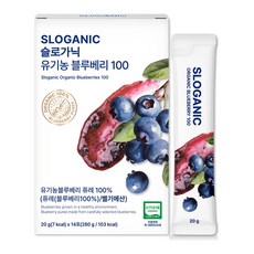 홈쇼핑 최화정 슬로가닉 유기농 블루베리 퓨레 100%, 1개, 280g