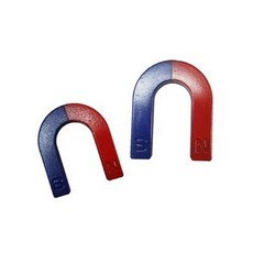 말굽 자석 1개 교재용자석