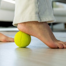 미국 족부전문의가 만든 나보소 뉴로볼족저근막염 발바닥 마사지볼 어깨 근막 지압볼 그린, 1개