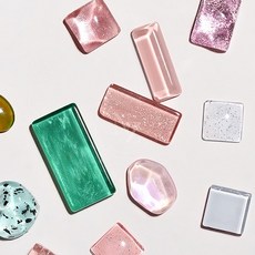 유리알 발색차트 단품 (10개입), 코핀(10개입)