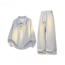 最新爆款棉質大碼休閒運動套裝男秋季簡約休閒情侶裝正肩衛衣休閒褲兩件套振風