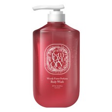 【官方授權】韓國 Temporary 木質森林香水系列 1077ml 1瓶, 沐浴乳 Body Wash-1077ml, 1件