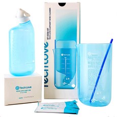 [1등급 의료기기] 브리즈 테크러브 코세정용 대용량 코세척 분말 (개별 스틱 포장), 4개