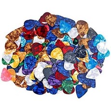 AUGShY 30 팩 기타 베이스 일렉트릭 어쿠스틱 액세서리용 버라이어티 샘플러 가치 팩에는 얇고 중간 두꺼운 것이 포함됩니다, 1개