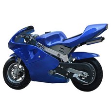 49cc 미니 오토바이 소형 바이크 스쿠터 포켓 1. 검정색, 4. 보라