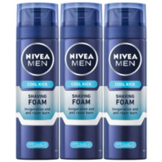 니베아 맨 쿨킥 쉐이빙 폼, 200ml, 13개