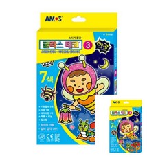 글라스데코 3번 7색야광 1개입 창문 거울