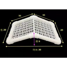 烏龜曬台 烏龜爬台 魚缸造景爬梯 烏龜爬梯 高水位曬背台, 1個, 三角爬台：長16/16cm*寬20*高8