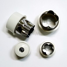 일본 편리한 야채 모양틀(4P) - 꽃 쿠키 모양틀 야채틀, 1개