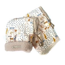 셀렉트템 양털 킥보드 핸드워머 자전거 스쿠터 공용 겨울 핸들커버 장갑, 1세트, 화이트