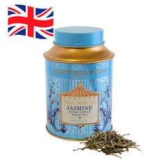 50g 포트넘 앤 메이슨 자스민 실버니들 화이트티 틴케이스 Fortnum & Mason, 1개, 1개입