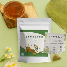 조이데 그릿티 생리통 생리통완화 생리통에좋은차 생리에좋은음식 여성차 허브차, 1개, 20개입, 1.5g