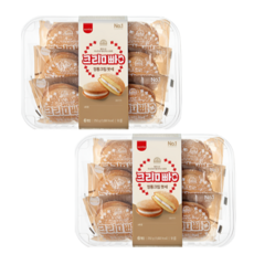 삼립 정통 크림 붓세, 378g, 2박스