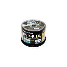 팔콘미디어 1케이스 1회용 기록용 DVD-R DL CPRM 215분 50장 흰색 인쇄 가능 양면 2-8배속 BE071 x 12개 총 600장, 팔콘미디어 1케이스 1회용 기록용 DVD-R DL CP