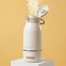 붐케어 메디클린 휴대용 분유포트 100도가열 텀블러 살균 500ml
