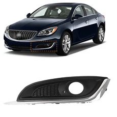 폭스홀 오펠 인시그니아 A 뷰익 리갈 2014 자동차 안개등 프레임 커버 그릴, 01 1 left side