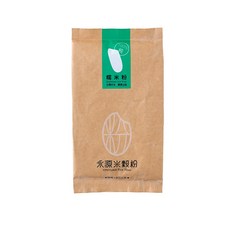 【台灣永源米穀粉】糯米粉, 600g, 1包