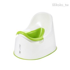 兒童馬桶 寶寶學習便器 幼兒坐便器, 綠色白色