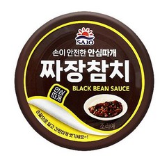 사조대림 사조 짜장참치 안심따개, 4개, 100g