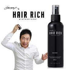 박명수 헤어리치 흑채 고정 미스트 스프레이 (흑채용 픽서) 200ml 1병, 투명, 1개