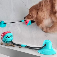 루돌프애견옷 강아지 터그놀이 노즈워크 장난감 치석제거, B타입그린