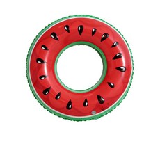 HYPZH PVC 水果泳圈, 西瓜泳圈 充氣前90#, 1個