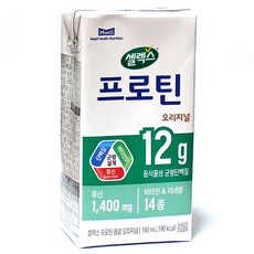 셀렉스 프로틴 오리지널, 190ml, 4개