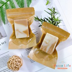Happy Life 雪松馬賽皂磚, 1個