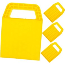 4개 RV 안정제 잭 패드 내구성 있는 트레일러 여행용 트레일러용 컴팩트한 설치 용이 뛰어난 안정성 수평 조절 및 침하 방지