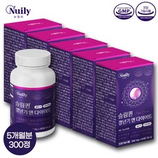 뉴일리 슬림퀸 갱년기 앤 다이어트 900mgx60정 갱년기여성건강 다이어트 비타민3종 함유, 5개, 60정