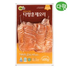 다향훈제오리 오리슬라이스 오리훈제요리 훈제오리고기 600g, 1개